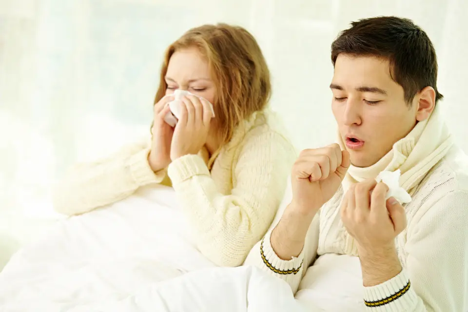 Flu Contagious Timeline by Symptom Severity