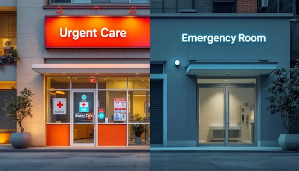 Urgent Care vs. Emergency Room: What’s the Difference?